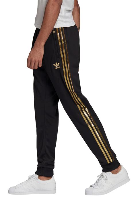 adidas trainingsbroek zwart goud|adidas trainingsbroeken .